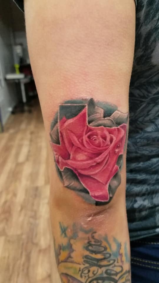 Living canvas tattoo