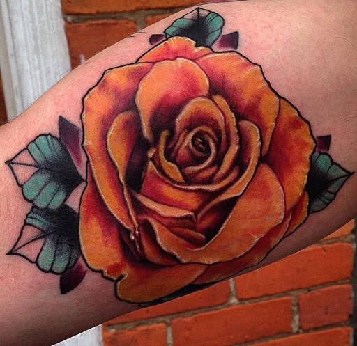 Explore small compass tattoo ideas, creative tattoo ideas in Ann Arbor, available at Lucky Monkey Tattoo Parlour