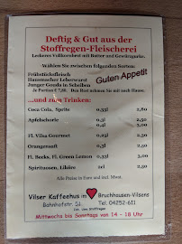 Carte du Vilser Kaffeehus à Bruchhausen-Vilsen