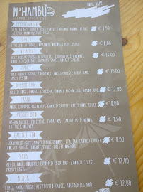 Carte du N'hambu à Sorrento