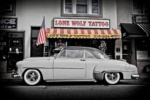 Tattoo Shop «LONE WOLF TATTOO», reviews and photos, 211 Bedford Ave, Bellmore, NY 11710, USA