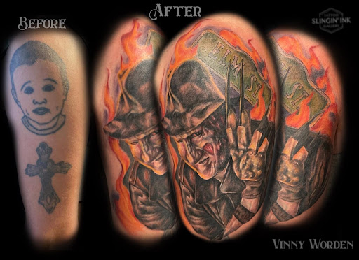 Explore dolphin tattoo ideas, creative tattoo ideas in Peckville, available at Silver Fox Tattoos