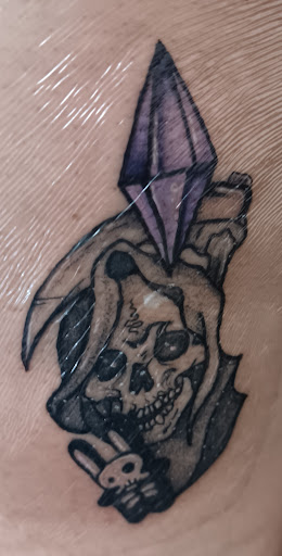 Explore rock climbing tattoo ideas, creative tattoo ideas in Las Cruces, available at Lucky Needle Tattoo Merch Shop