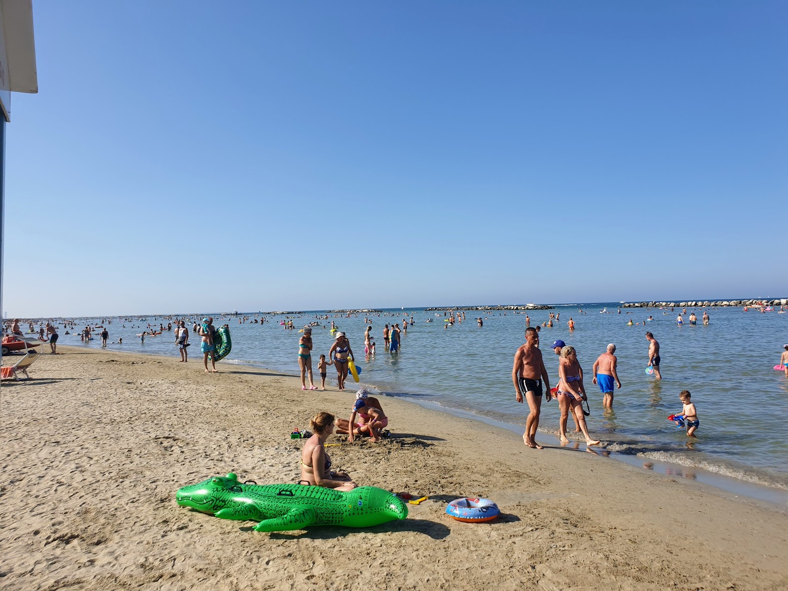 Valokuva Spiaggia Libera Igea Marinaista. puhtaustasolla korkea