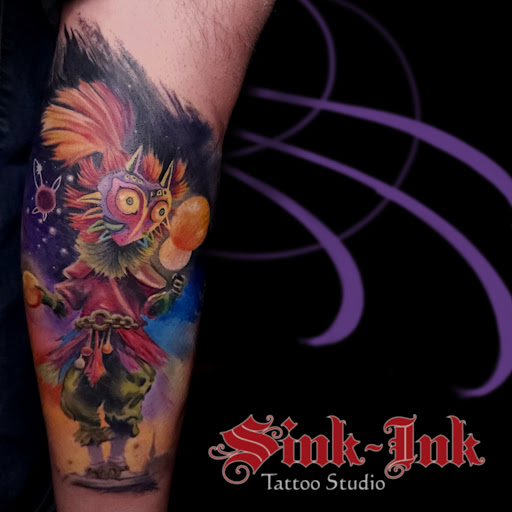 Explore side of the hand tattoo ideas, creative tattoo ideas in Stayton, available at Sink-Ink