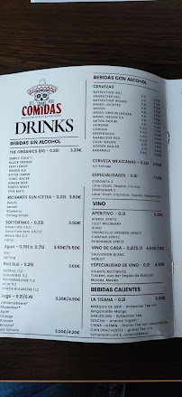 Restaurant Comidas à Weiden in der Oberpfalz menu