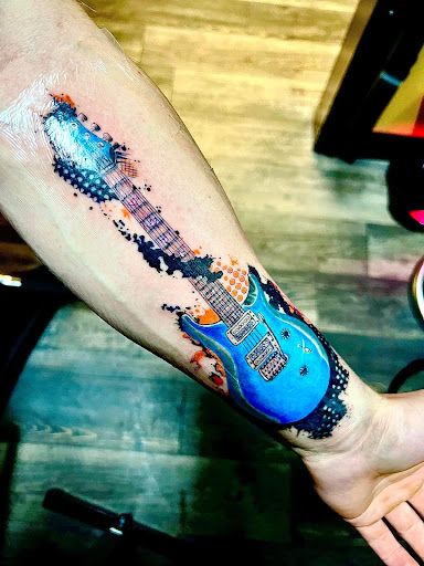 Find biohazard tattoo ideas for your next unique tattoo in Warner Robins at Untold Pain Tattoo Studio