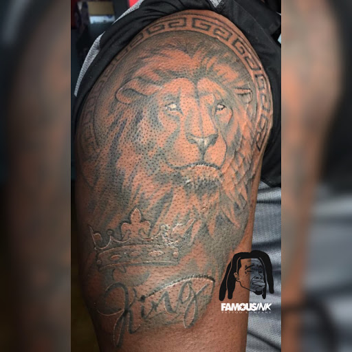 Explore arsenal tattoo ideas, creative tattoo ideas in Hammond, available at Famous Ink, Inc.