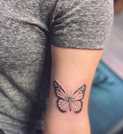 Explore inner forearm tattoos ideas, creative tattoo ideas in Kenosha, available at Kenosha Tattoo Company