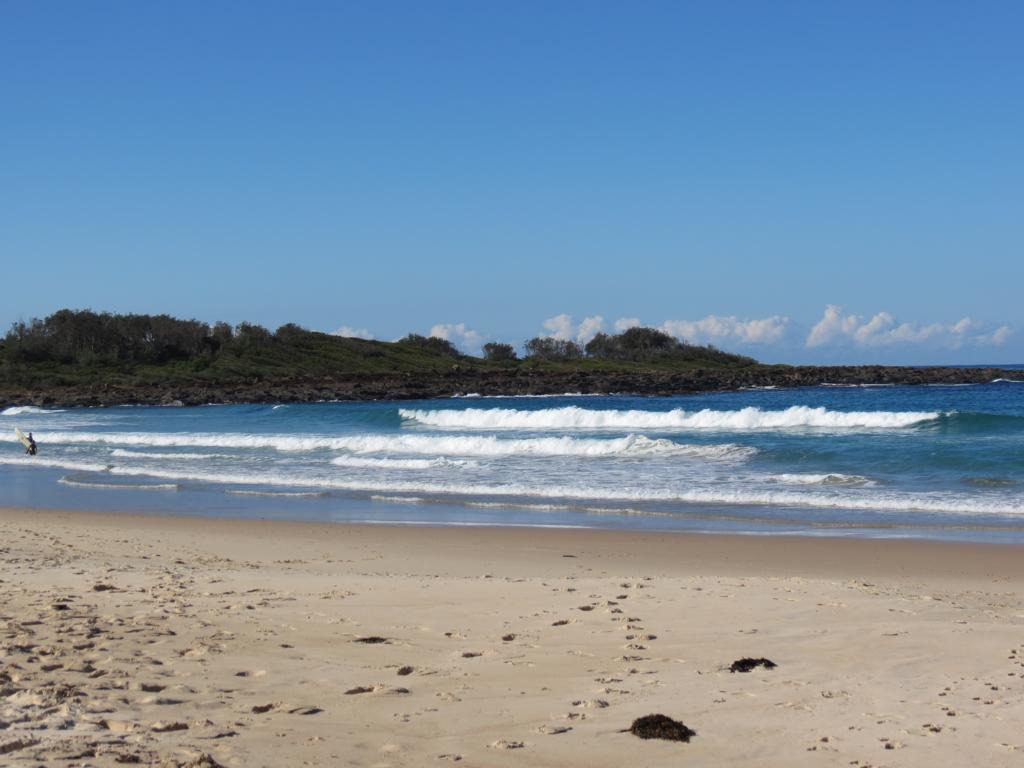 Foto de Shelly Beach con arena beige superficie