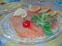 Plats et boissons du Restaurant français Auberge des Planchas à Laussonne - n°3