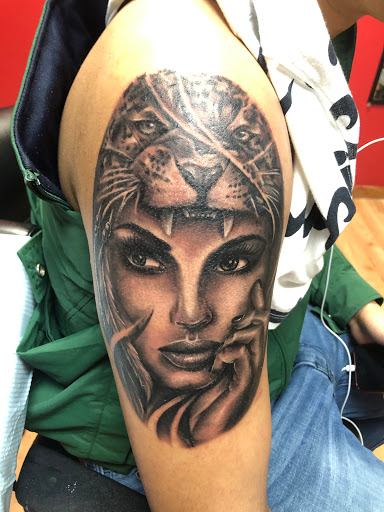 Explore underarm tattoo ideas, creative tattoo ideas in Kenosha, available at Kenosha Tattoo Company