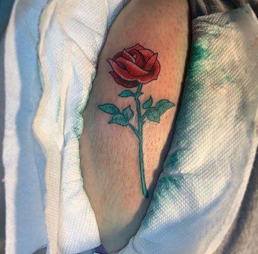 Explore men's back of neck tattoo ideas, creative tattoo ideas in Ambler, available at Tattoo GalaxyAmbler Piercing & Custom Tattoos