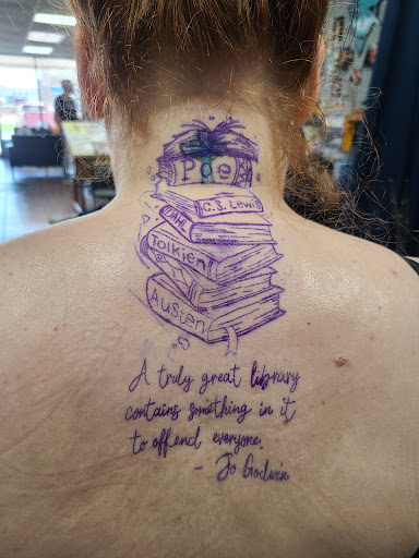 Explore christian tattoo sleeve ideas, creative tattoo ideas in Stillwater, available at Its Only The Tip