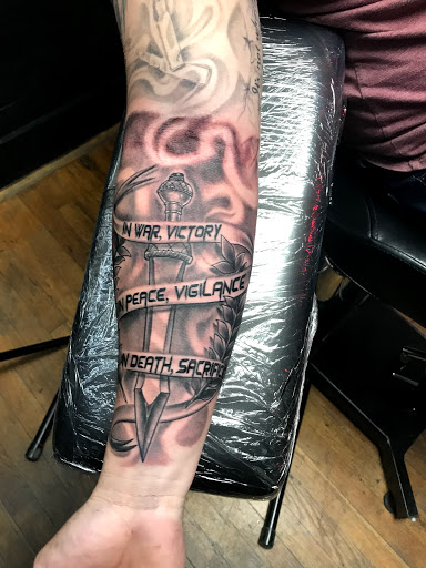 Explore clock tattoo ideas for guys, creative tattoo ideas in Silver City, available at Independent Ink Tattoo