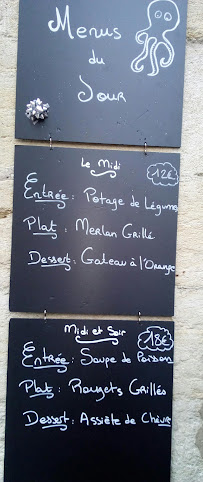 La Petite Pêche à Avignon menu