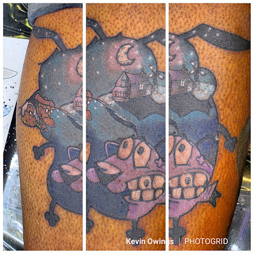 Explore good neck tattoo ideas, creative tattoo ideas in Riverside, available at Darkstar Tattoo CA