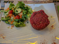 Steak tartare du Restaurant français Brasserie Audomaroise à Saint-Omer - n°2