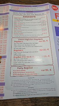 Carte du Funghi Pizzeria à Saarbrücken
