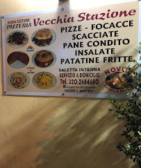 Pizzeria Pizzeria Vecchia Stazione à Acireale (la carte)