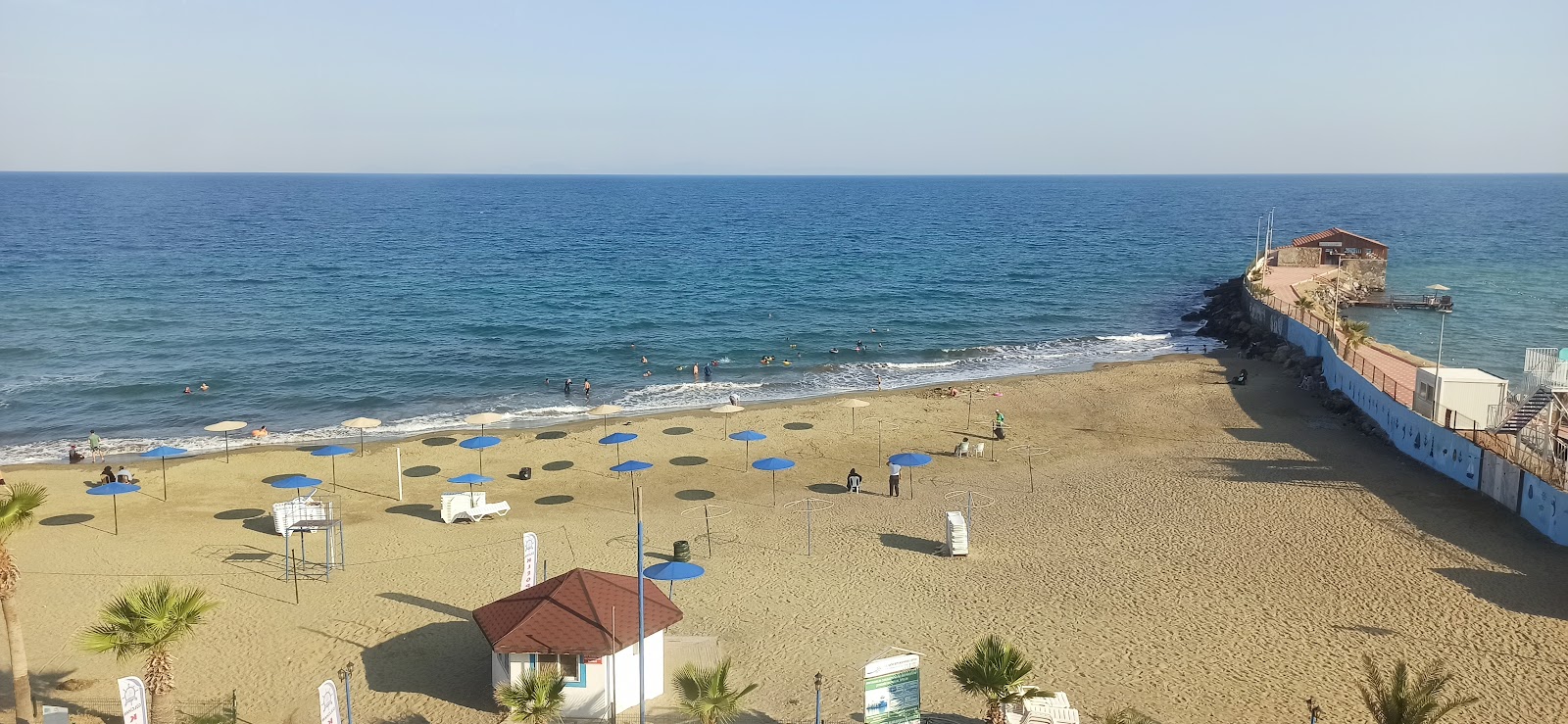 Foto von Denizkizi beach mit kleine bucht