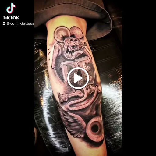 Explore mens shin tattoo ideas, creative tattoo ideas in Murrieta, available at CON INK TATTOOS LLC