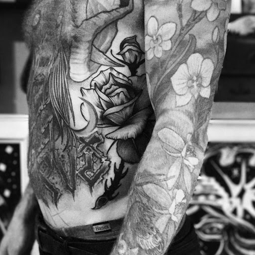 Explore tattoos on face ideas, creative tattoo ideas in Fort Collins, available at Parabrahma Tattoo Collective