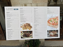 Menu du Il tempio ristorante pizzeria à Assisi