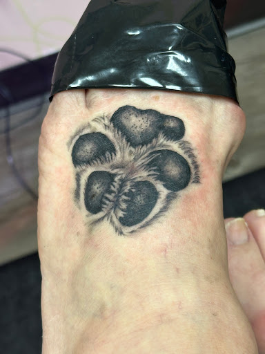 Explore moms name tattoo ideas for men, creative tattoo ideas in Greenville, available at The Gallery Tattoo Greenville