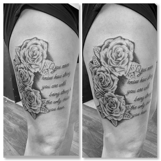 Explore child tattoo ideas for dad, creative tattoo ideas in Corinth, available at Village Ink Therapy Tattoos