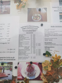 Seppls Gartenwirtschaft à Oberstaufen menu