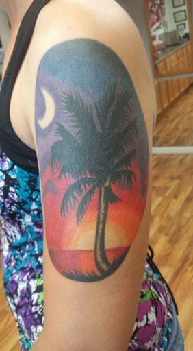 Explore inner arm tattoo ideas, creative tattoo ideas in Fayette, available at Last Stand Tattoo