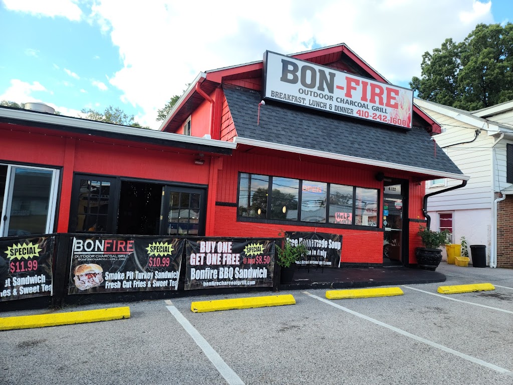 Bonfire Outdoor Charcoal Grill Catonsville, MD 21227 Menu, Hours