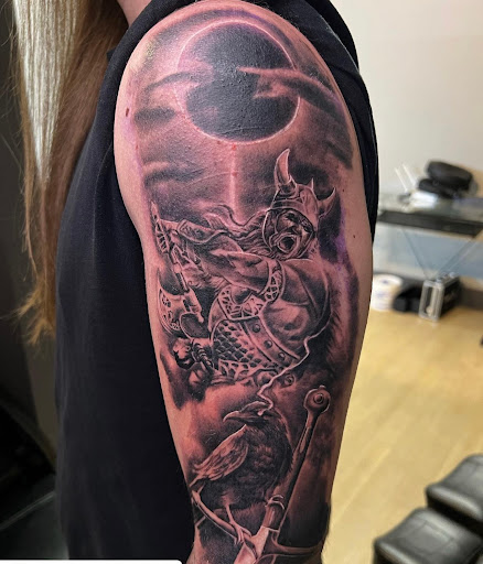 Explore vacation tattoo ideas, creative tattoo ideas in Indianapolis, available at Grade A Tattoos and Body Piercing At Castleton Mall