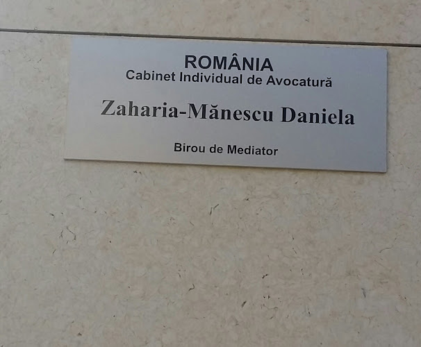 Opinii despre Cabinet De Avocat/ Birou Mediator "Zaharia Manescu Daniela" în <nil> - Avocat