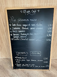 MIAH CAFE à Bordeaux menu