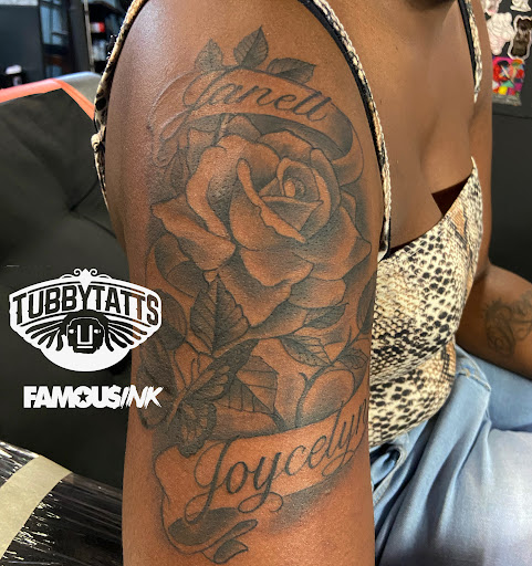 Explore jesus name tattoo ideas, creative tattoo ideas in Hammond, available at Famous Ink, Inc.