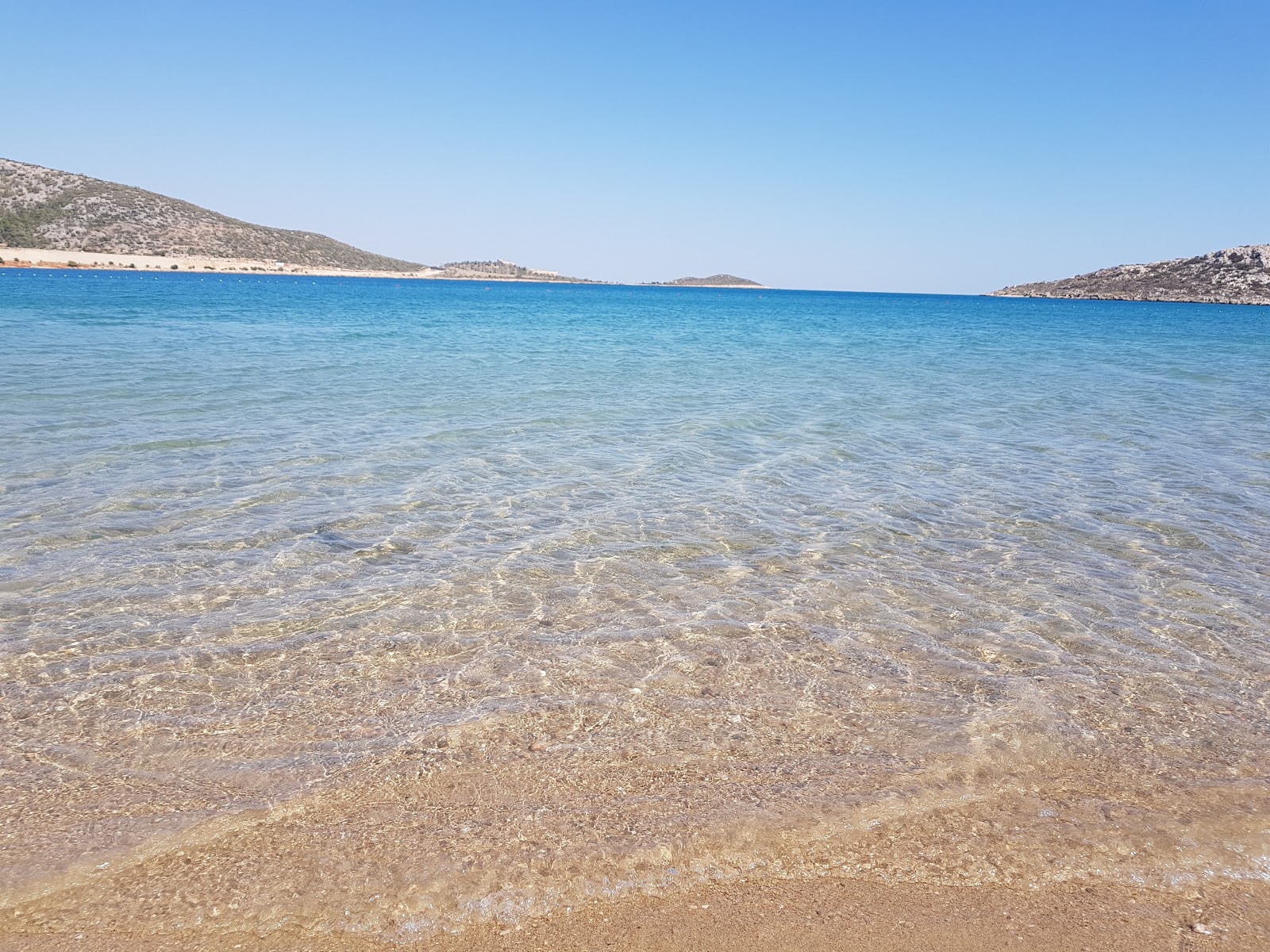 Photo of Bogsak beach with turquoise pure water surface