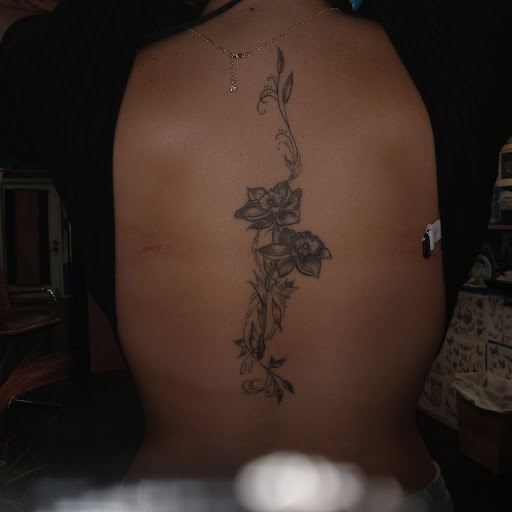 Explore shoulder tattoo ideas for females, creative tattoo ideas in Englewood, available at The Original Big Daddy Tattoo & Body Piercing est.1997 est.1997