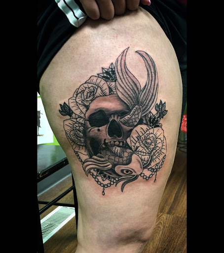 Explore country tattoo ideas small, creative tattoo ideas in Springfield, available at Poke and a Rub art studio