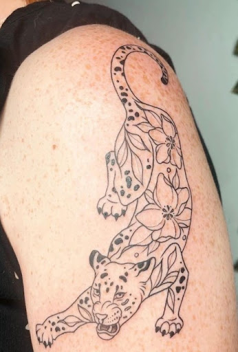 Explore pectoral tattoo ideas, creative tattoo ideas in Chandler, available at Ranger Tattoo & Piercing