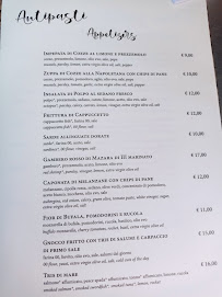 Menu / carte de La Lampara.2 à Trapani