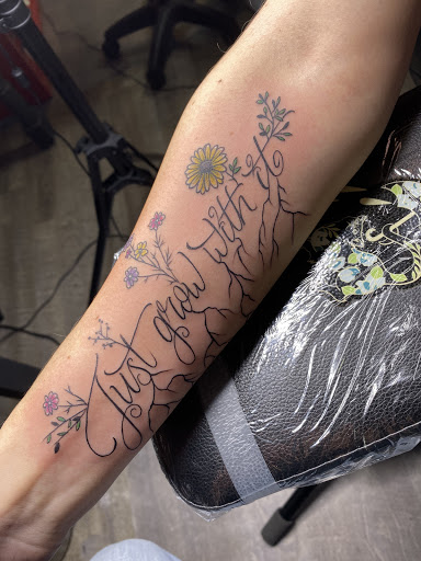 Explore matrix tattoo ideas, creative tattoo ideas in Ottawa, available at Dreams & Themes Tattoo Studio