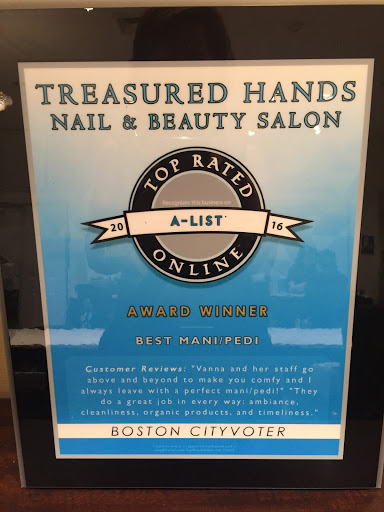 Nail Salon «Treasured Hands Nail & Beauty Salon», reviews and photos, 715 Boylston St, Boston, MA 02116, USA