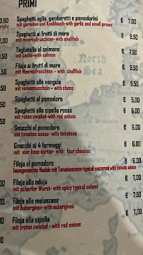 Restaurant italien Ristorante Pizzeria Europa à Ricadi (la carte)