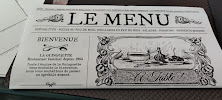 Menu / carte de La Guinguette à Sainte-Anastasie-sur-Issole