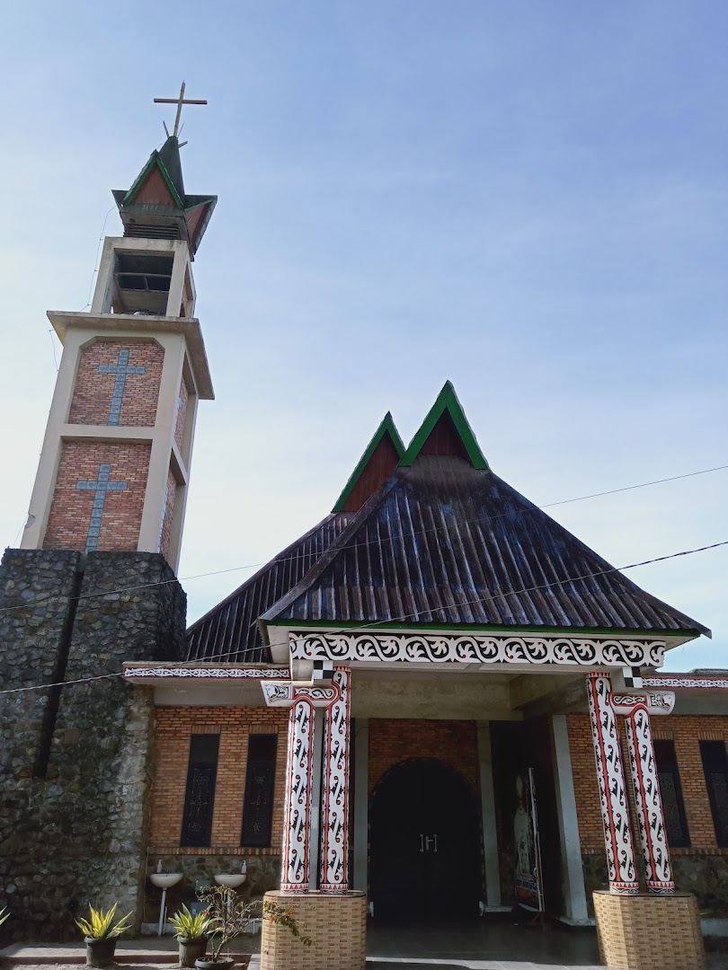 Gambar Gereja Katolik Santo Fransiskus Asissi Saribudolok