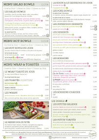 Menu du Dubble Nancy Laxou | Healthy Food à Laxou