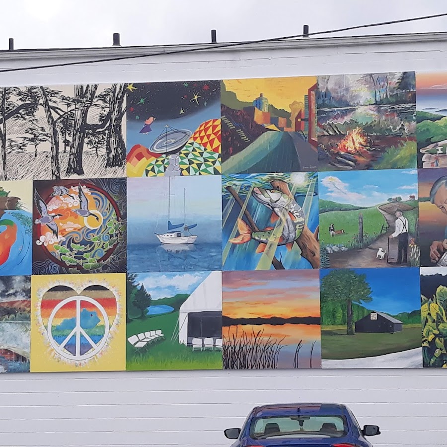 Rowan County artist mural display