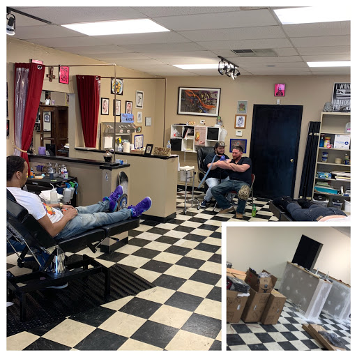 Explore women's leg sleeve tattoo ideas, creative tattoo ideas in Augusta, available at Mr. Tattoo